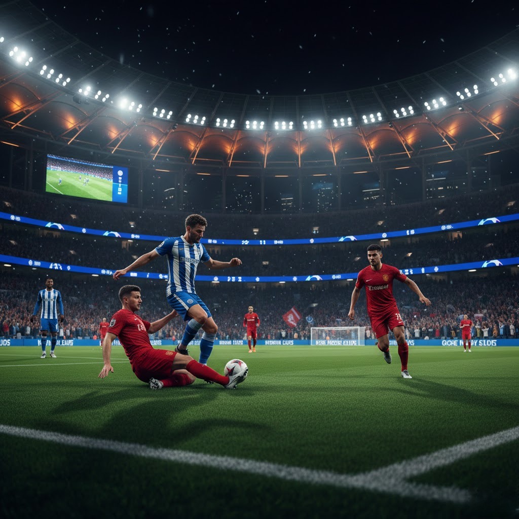 Sepak bola terkini 2026 dengan aksi pertandingan liga top dunia